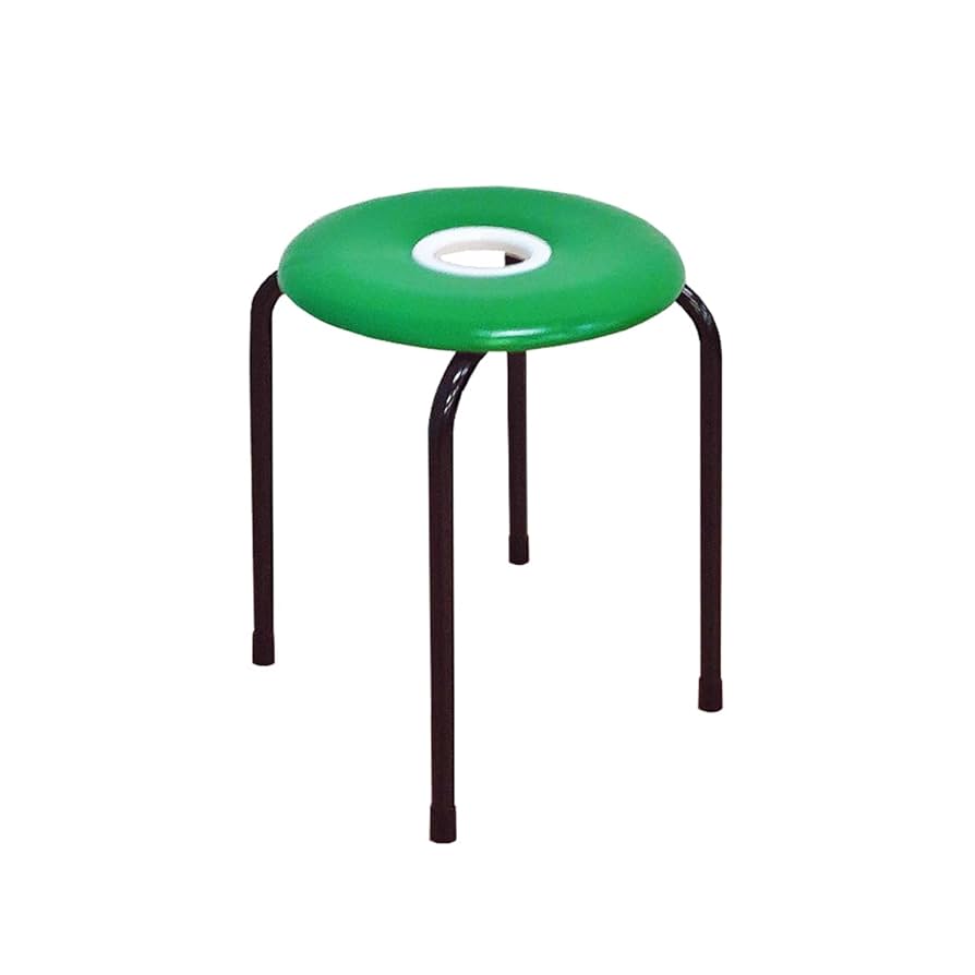 Amazon.co.jp: 日本製 パイプ椅子 ドーナツ スタッキングチェア